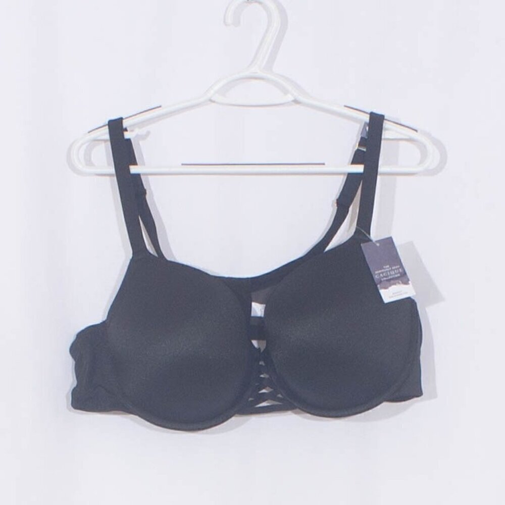 NWT CACIQUE Sexy Smooth Microfiber Boost Balconette Bra Size 46C - Picture 3 of 6